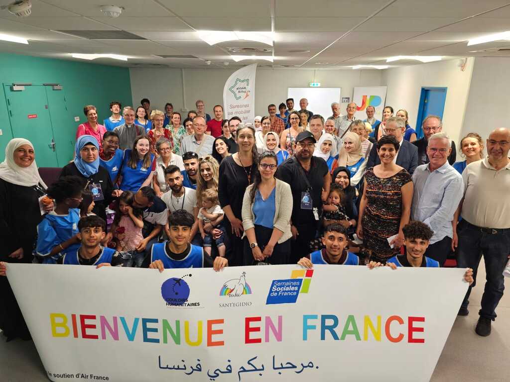 Un camí d'amistat, solidaritat i responsabilitat: nova arribada de corredors humanitaris a França